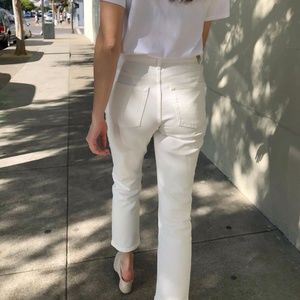 Everlane Cheeky Straight Bone Ankle Jean 26